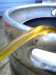 Nothing like a little liquid sunshine out of the mash tun!